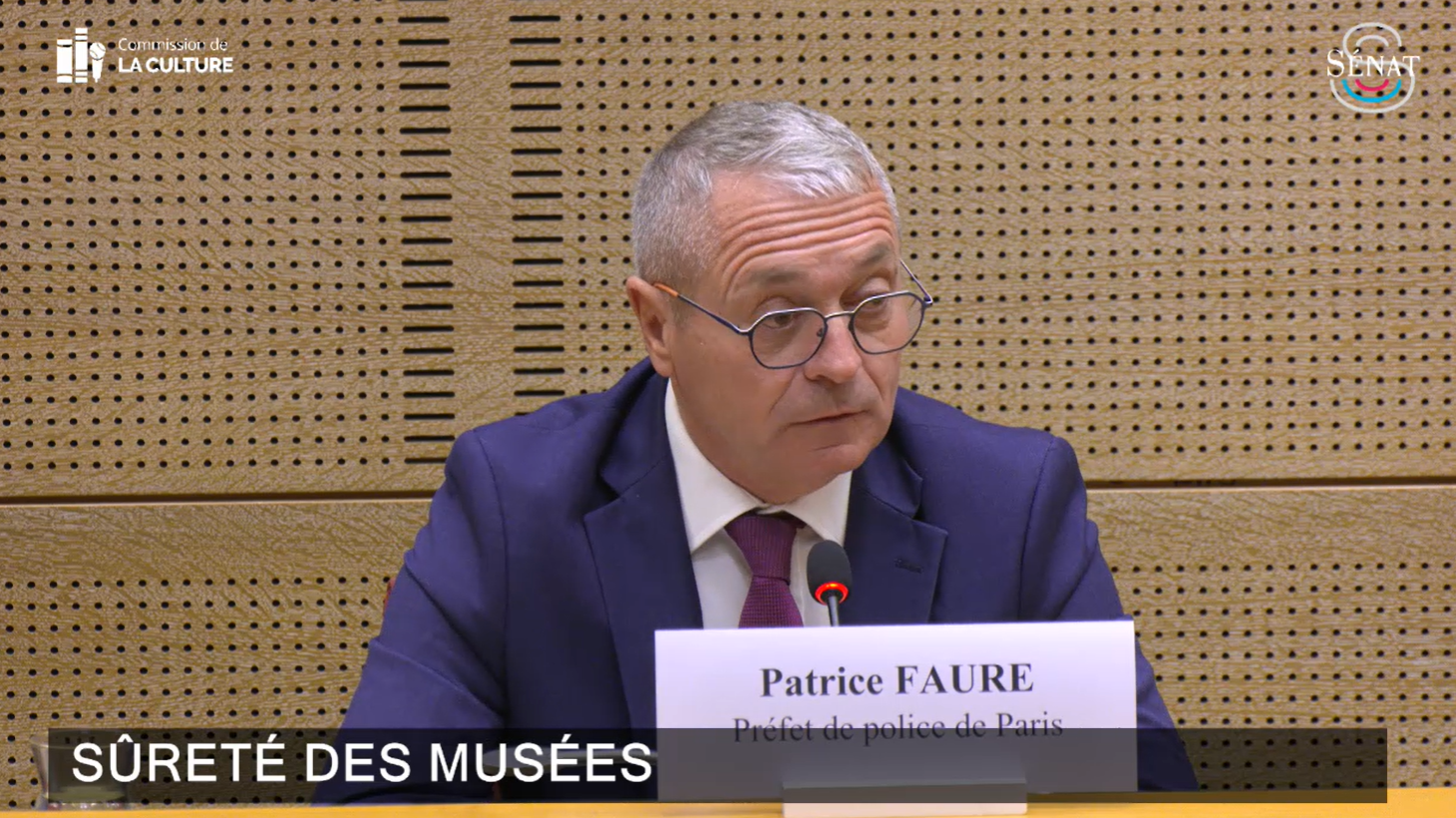 Table ronde sur le sûreté des musées